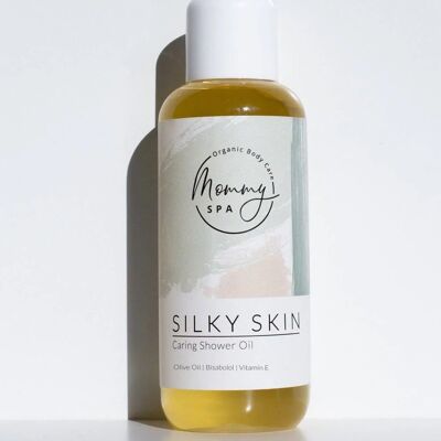 Silky Skin - rico aceite de ducha para mujeres embarazadas