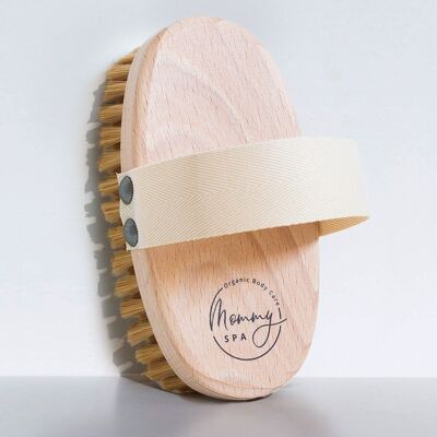 Soft Belly Brush - Brosse de massage vegan pour femme enceinte