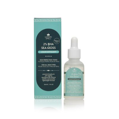 2% BHA + Sea Moss Liquid Exfoliant (Salicylsäure) – Skin Perfecting Tonic