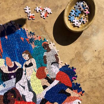 Puzzle »Les Femmes de la Décadence« - Illustration Laura Breiling 4