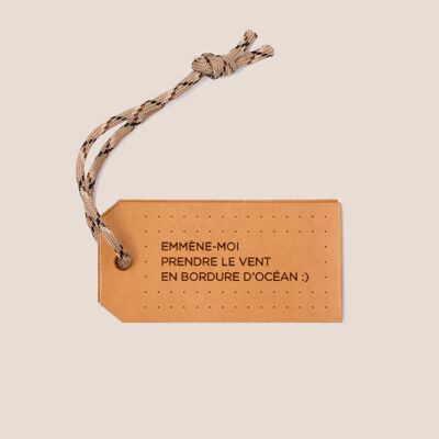 Étiquette à bagage