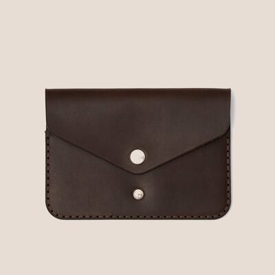 DARK BROWN PASSPORT HOLDER