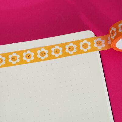 Yellow Daisies Washi Tape