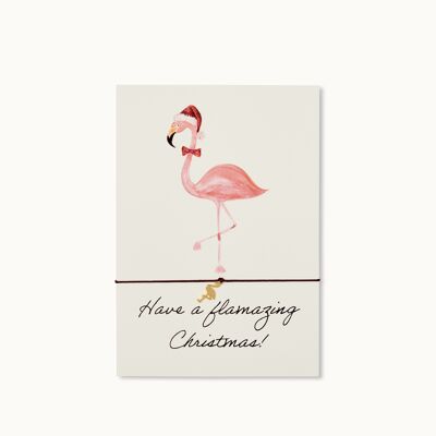 Tarjeta de pulsera: ¡Que tengas una Navidad deslumbrante!