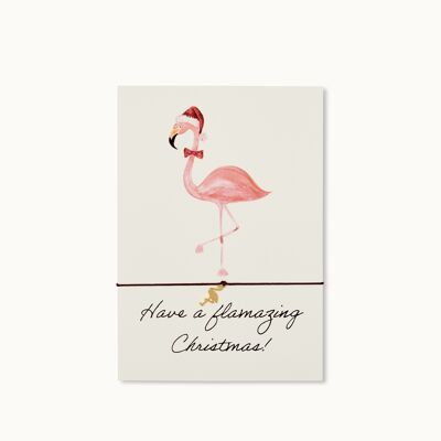Bracelet card: Have a flamazing Christmas!