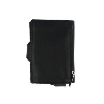 Card Case Plus Portefeuille avec poche à monnaie Noir 2