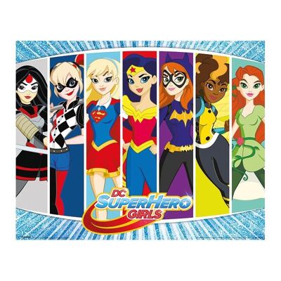 Laminiertes Poster: Dc Super Hero Girls 40cm x 50cm