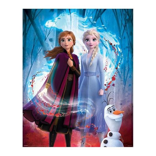 Poster plastifié: Frozen 2 (Guiding Spirit) 40cm x 50cm