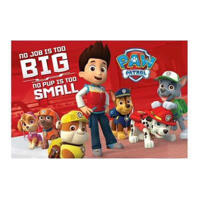 Laminated poster: Paw Patrol (No Pup Is Too Small) 61cm x 91cm
