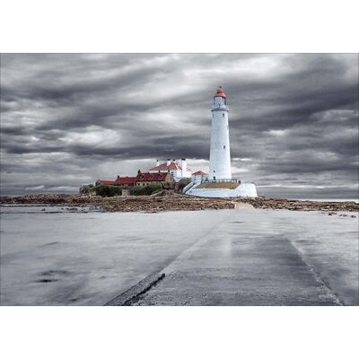 Laminiertes Poster: Phare 40cm x 50cm