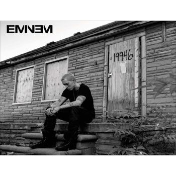 Poster plastifié: Eminem 40cm x 50cm