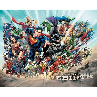 Laminiertes Poster: DC Universe 40cm x 50cm