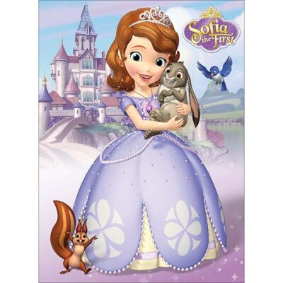 Laminated poster: Princess Sofia 40cm x 50cm