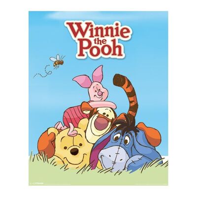 Laminated poster: Winnie the Pooh 40cm x 50cm