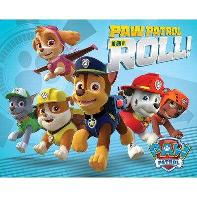 Poster plastifié: Paw patrol 40cm x 50cm