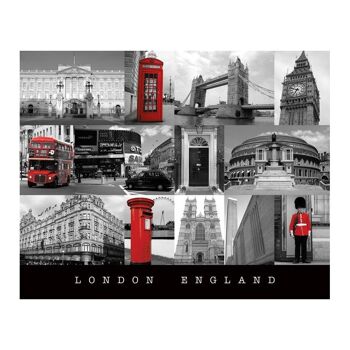 Poster plastifié: London 40cm x 50cm