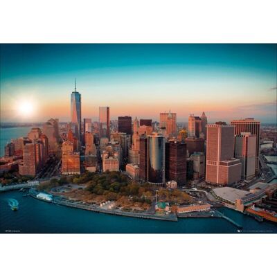 Laminated poster: New York 40cm x 50cm