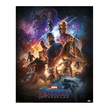Poster plastifié: Avengers Endgame 40cm x 50cm