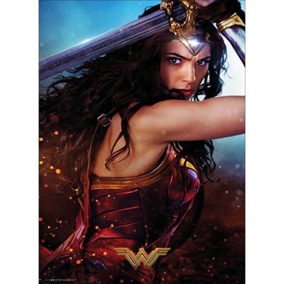 Laminiertes Poster: Wonderwoman 61cm x 91cm