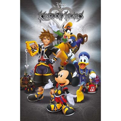 Laminiertes Poster: Kingdom Hearts 61cm x 91cm