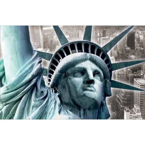 Poster plastifié: Statue de la liberté 61cm x 91cm