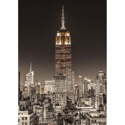 Laminated poster: Empire state bulding 61cm x 91cm