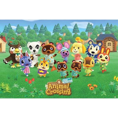 Laminiertes Poster: Animal Crossing 61cm x 91cm
