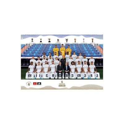 Póster laminado: Real madrid 61cm x 91cm