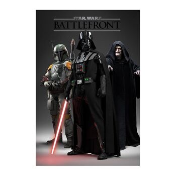 Poster plastifié: Star Wars Battle front 61cm x 91cm