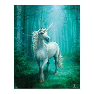 Laminated poster: Unicorn 40cm x 50cm