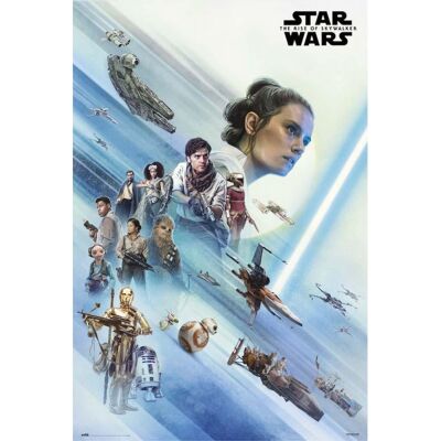 Poster plastifié: STAR WARS THE RISE OF SKYWALKER 61cm x 91cm