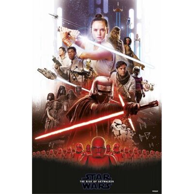 Laminated poster: STAR WARS THE RISE OF SKYWALKER 2 61cm x 91cm