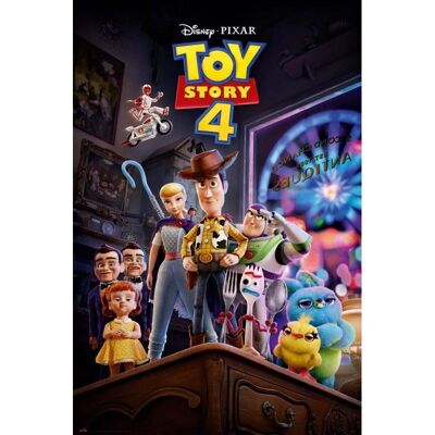 Laminated poster: TOY STORY 4 61cm x 91cm
