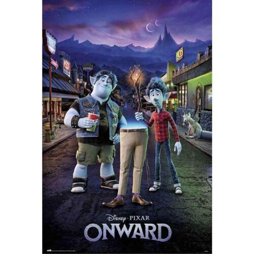 Poster plastifié: Onward et ses frères Wall Disney 61cm x 91cm