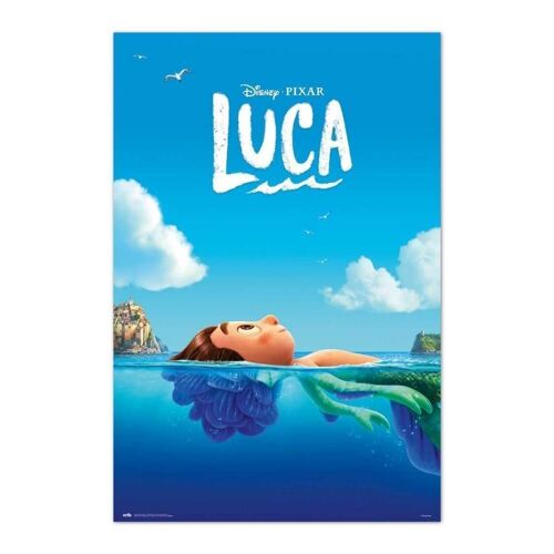 Poster plastifié: LUCA Wall Disney 61cm x 91cm