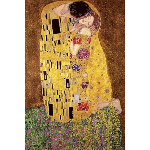 Poster plastifié: Gustav klimt the kiss 61cm x 91cm