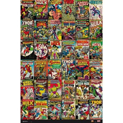 Poster laminato: Marvel Pochette best 61cm x 91cm