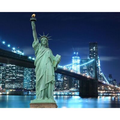 Laminated poster: Statue of liberty 40cm x 50cm