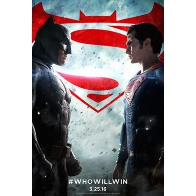 Poster plastifié: Batman v Superman 61cm x 91cm