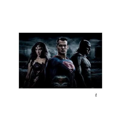 Poster plastifié: Batman v Superman Dawn of justice 61cm x 91cm