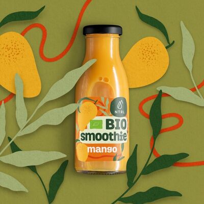 Organic smoothie NTRL, MANGO BANANA, 250 ml