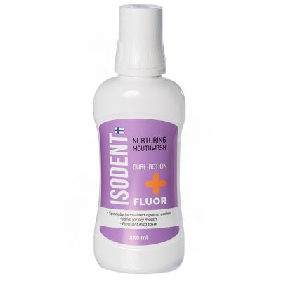 ISODENT FLUOR + Nurturing mouthwash 250ml