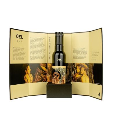 250 ml OEL Zoe - Huile d'Olive Premium - Édition Art