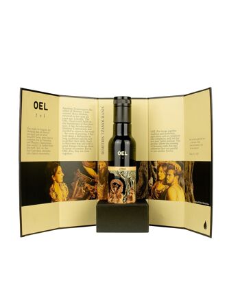 250 ml OEL Zoe - Huile d'Olive Premium - Édition Art 1