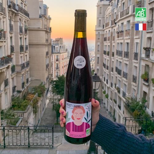 VIN ROUGE Pinot noir bio 2022 - Le rouge léger et fruité 🍒