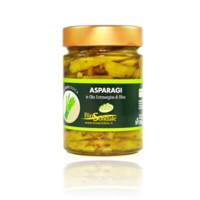 ASPERGES BIO A L'HUILE D'OLIVE EXTRA VIERGE 300g