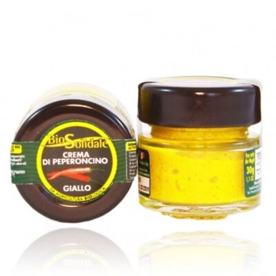 CREMA DE PIMIENTOS ORGÁNICOS AMARILLO MIXTO 30g