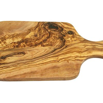 Planche à petit-déjeuner en bois d'olivier (L environ 27 cm)