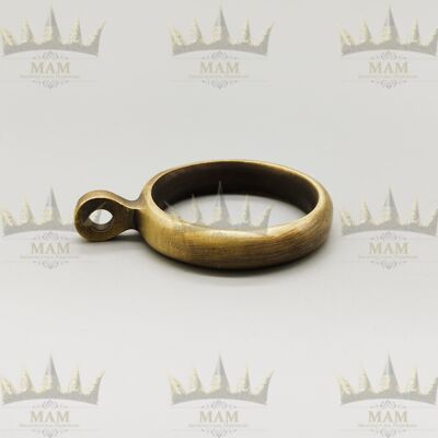 Type "17" Solid Antique Brass Rings - 32mm