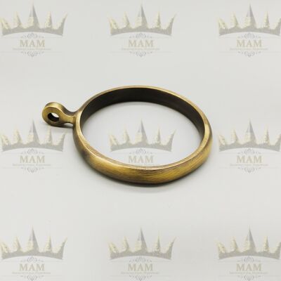 Type "17" Solid Antique Brass Rings - 50mm